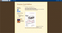 Desktop Screenshot of castelsablons.blogspot.com