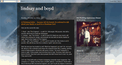 Desktop Screenshot of lindsayandboyd.blogspot.com