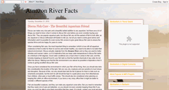 Desktop Screenshot of amazonriverfacts.blogspot.com