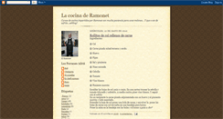 Desktop Screenshot of lacocinaderamonet.blogspot.com