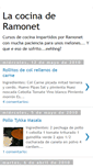 Mobile Screenshot of lacocinaderamonet.blogspot.com