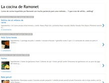 Tablet Screenshot of lacocinaderamonet.blogspot.com