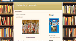 Desktop Screenshot of historiaydevenir.blogspot.com