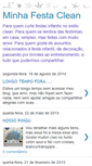 Mobile Screenshot of minhafestaclean.blogspot.com
