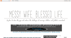 Desktop Screenshot of catholicnewlywed.blogspot.com