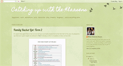 Desktop Screenshot of klaasenfamily.blogspot.com
