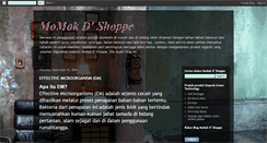 Desktop Screenshot of momokdshoppe.blogspot.com