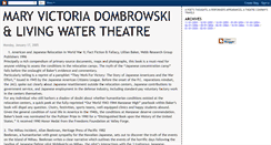 Desktop Screenshot of maryvdombrowski.blogspot.com