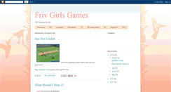 Desktop Screenshot of friv-girls.blogspot.com