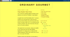 Desktop Screenshot of ordinarygourmet.blogspot.com