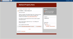 Desktop Screenshot of maitlandpropertynews.blogspot.com