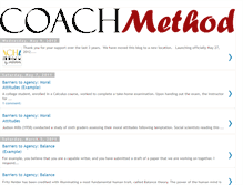 Tablet Screenshot of coachmethod.blogspot.com