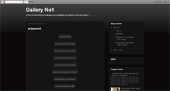 Desktop Screenshot of galleryno1.blogspot.com