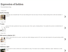 Tablet Screenshot of expressionoffashion.blogspot.com