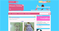 Desktop Screenshot of chumel-clothing.blogspot.com