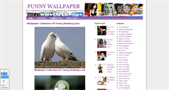 Desktop Screenshot of funnywallpaper001.blogspot.com