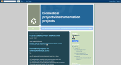 Desktop Screenshot of biomedicalprojects4u.blogspot.com