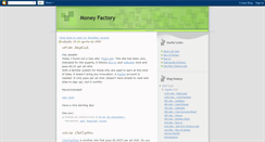 Desktop Screenshot of moneyfactoryus.blogspot.com