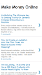 Mobile Screenshot of onlinepassiveincomemaker.blogspot.com