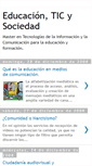 Mobile Screenshot of educacionticysociedad.blogspot.com