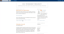 Desktop Screenshot of ccjworship.blogspot.com