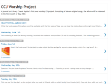 Tablet Screenshot of ccjworship.blogspot.com