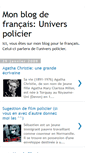 Mobile Screenshot of mon-univers-policier.blogspot.com