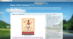 Desktop Screenshot of masacriticatalavera.blogspot.com