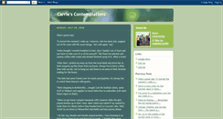 Desktop Screenshot of carrieberrybean.blogspot.com