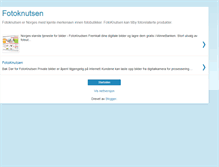 Tablet Screenshot of fotoknutsen.blogspot.com
