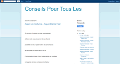 Desktop Screenshot of conseilspourtousles.blogspot.com