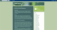 Desktop Screenshot of celiaribeiro.blogspot.com