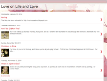 Tablet Screenshot of loveonlifeandlove.blogspot.com