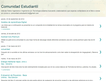 Tablet Screenshot of comunidadits.blogspot.com