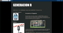 Desktop Screenshot of generacionr9.blogspot.com