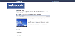 Desktop Screenshot of facebooktools.blogspot.com