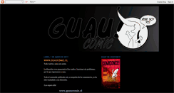 Desktop Screenshot of guaucomic.blogspot.com