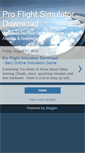 Mobile Screenshot of proflightsimulatordownload.blogspot.com