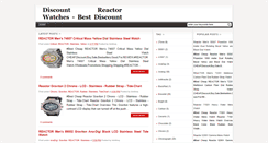 Desktop Screenshot of discountreactorwatches.blogspot.com