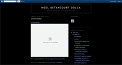Desktop Screenshot of noelbetancourtdolca.blogspot.com