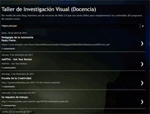 Tablet Screenshot of investigaciondocencia-martinez.blogspot.com