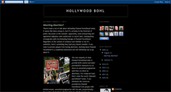 Desktop Screenshot of hollywoodbohl.blogspot.com
