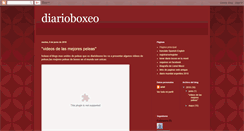 Desktop Screenshot of diarioboxeo.blogspot.com