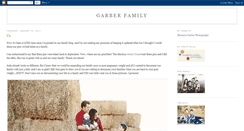 Desktop Screenshot of familygarber.blogspot.com