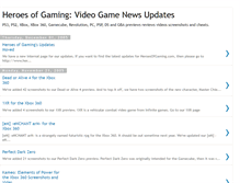 Tablet Screenshot of heroesofgaming.blogspot.com