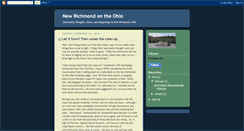 Desktop Screenshot of newrichmondontheohio.blogspot.com