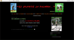 Desktop Screenshot of colordelapalabra.blogspot.com