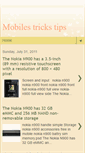 Mobile Screenshot of mobilestrickstips.blogspot.com