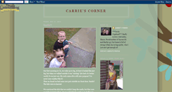 Desktop Screenshot of carriescomfycorner.blogspot.com
