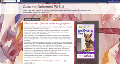 Desktop Screenshot of cudathedeformedpitbull.blogspot.com